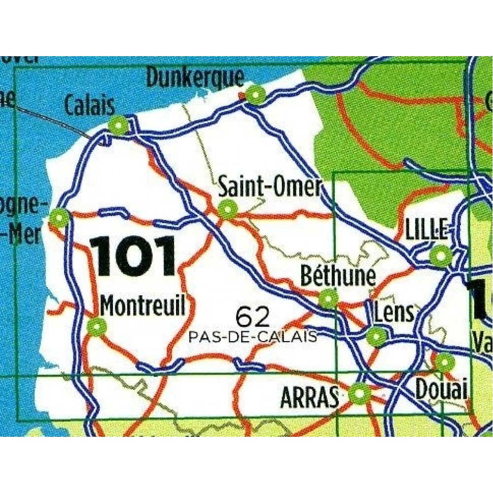 101 IGN Lille -Boulogne sur mer